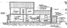 Section A-A On Lee House Drawings