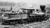 Cpr Contractors Locomotive No.1 at Yale